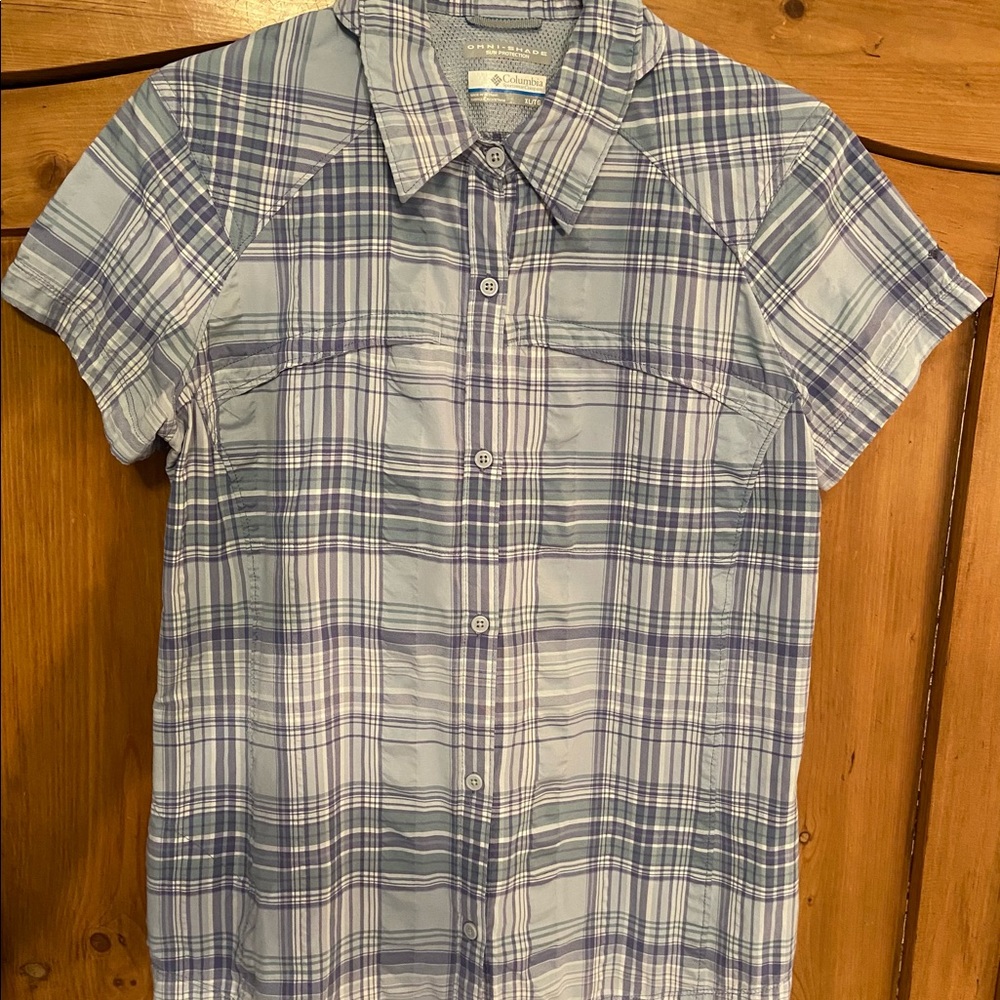 Columbia Omni-Shade Short Sleeve Blouse